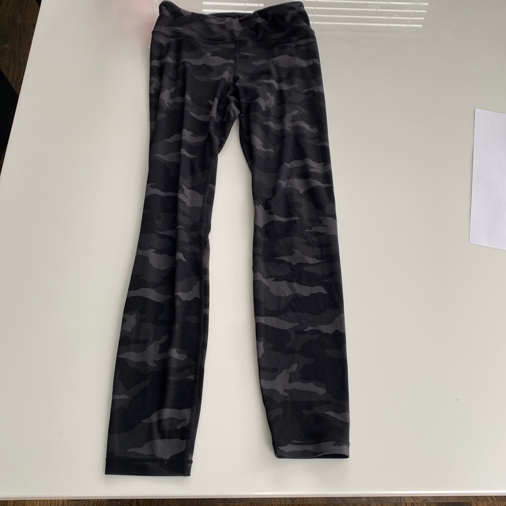 camo athleta girl leggings